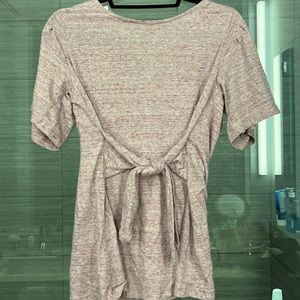 Jessica Simpson Knot Tie Maternity Top - Can Tie in front or back